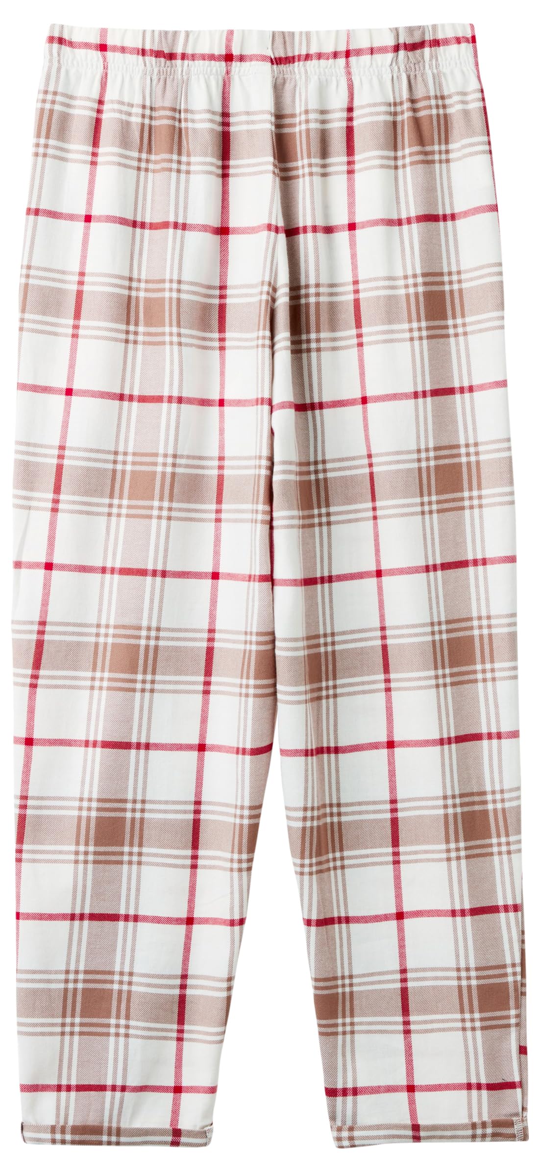 Benetton 43UL3F00I pantalone pigiama flanella multicolor L
