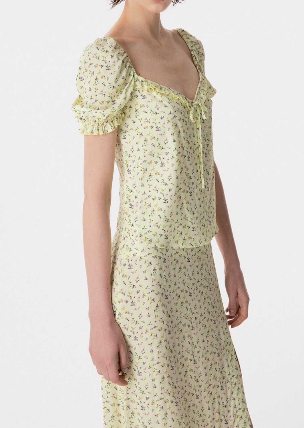 Mar De Margaritas Letizia MMABW01554 top Jasmin Giallo