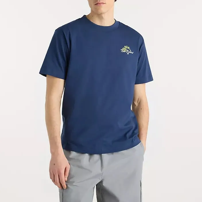New Balance MT62D8C Tokyo t-shirt uomo navy grafica