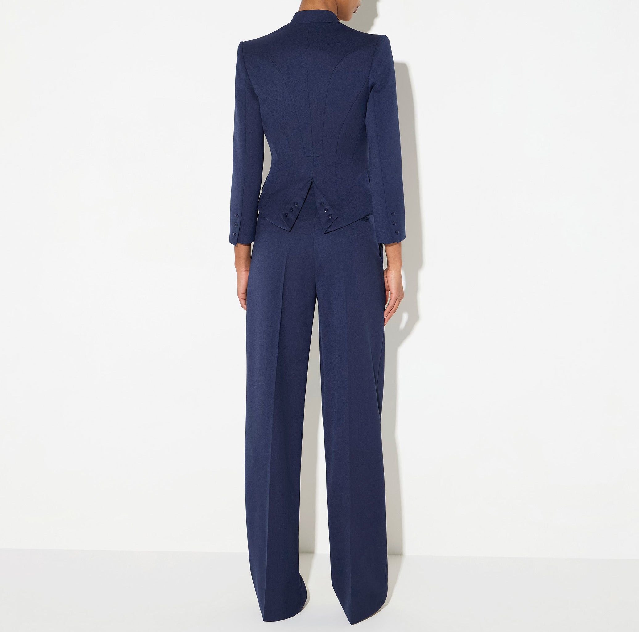 Elisabetta Franchi GI24966E2 giacca navy gabardina