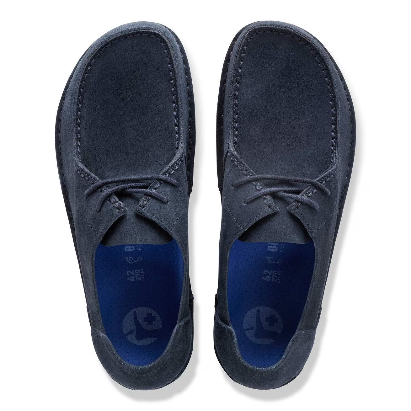 Birkenstock Utti Lace 1031468 Mocassino Uomo New Navy