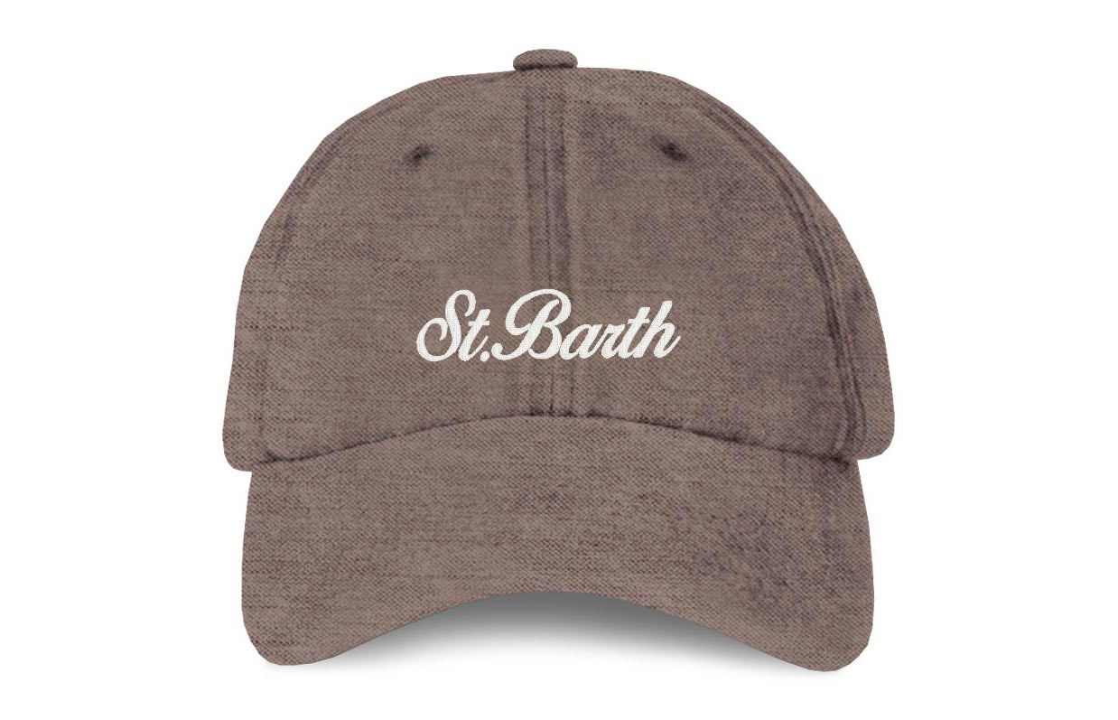 MC2 Saint Barth Baseball N cappello lino Nut