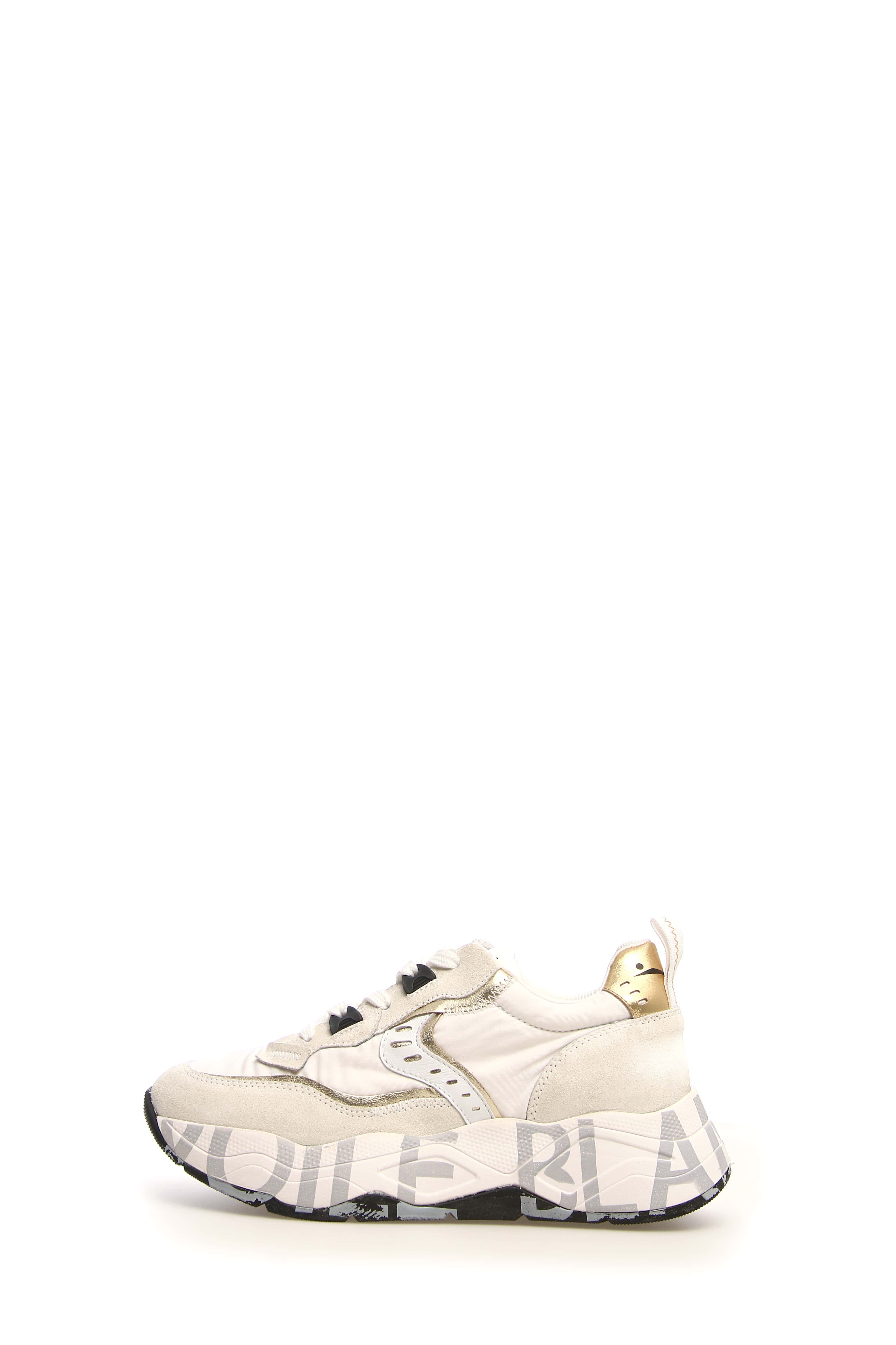 Voile Blanche Club 105 201747508 Sneaker Donna Bianco Platino