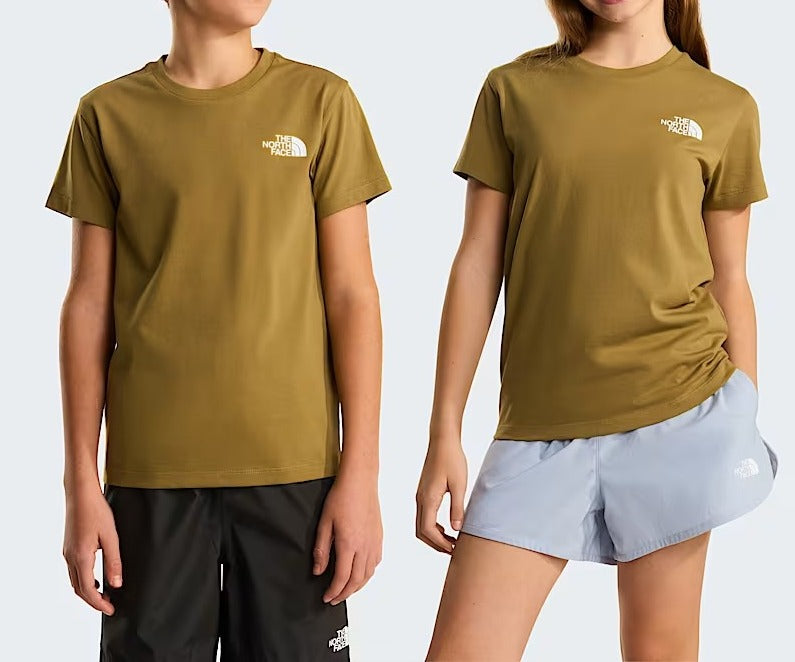 The North Face Simple Dome NF0A87T4 t-shirt cedar cotone