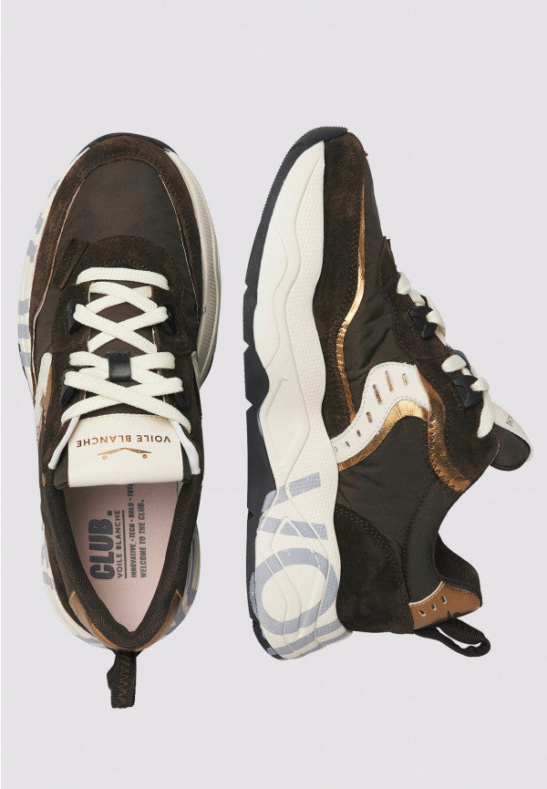 Voile Blanche Club 105 2017475 sneaker marrone bronzo