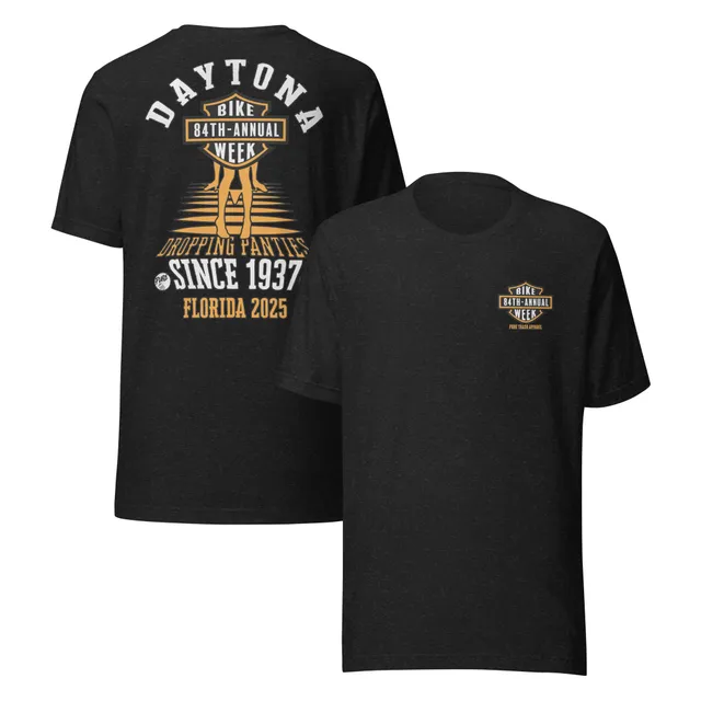 Pure Trash Daytona Bike Week maglietta uomo Black Heather