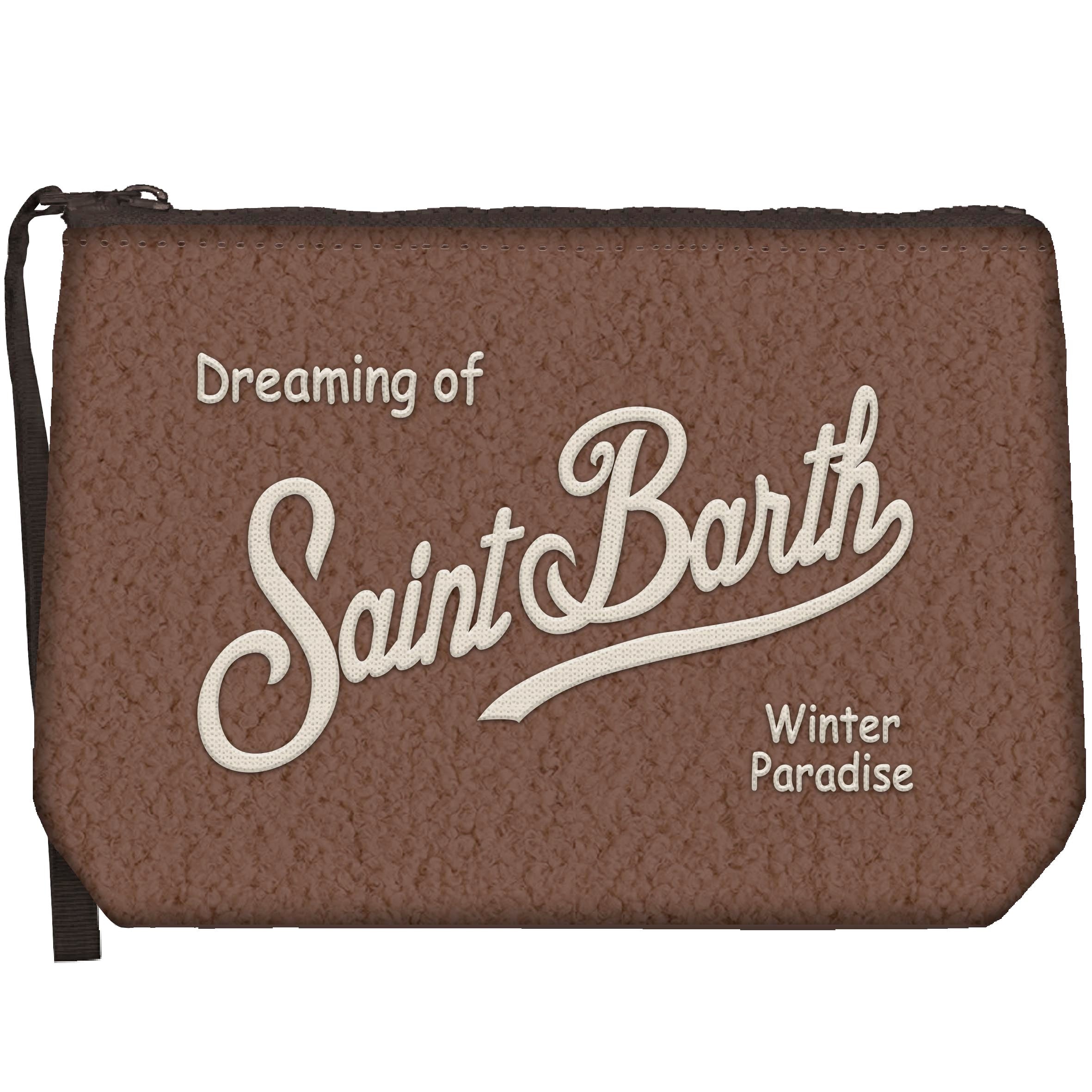 MC2 Saint Barth Aline Teddy Pochette Marrone