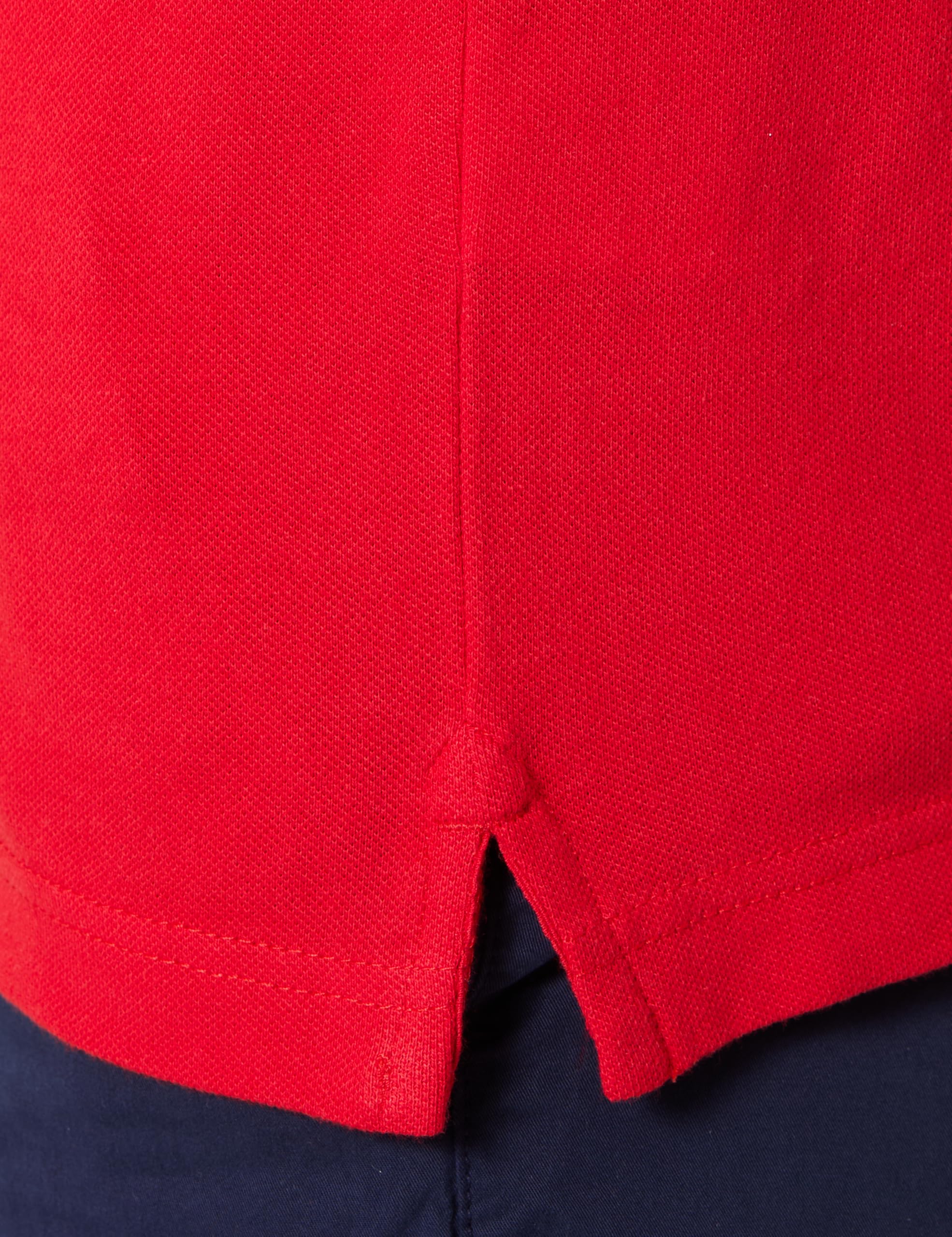 Benetton 3wg9u301z Polo Uomo Rossa Slim XS