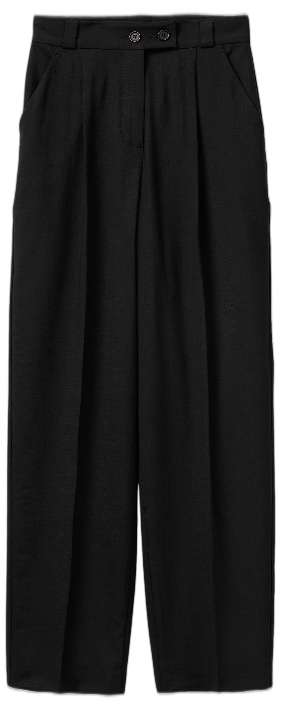 Benetton 4962df0ah Pantalone Carrot Fit Blu Donna