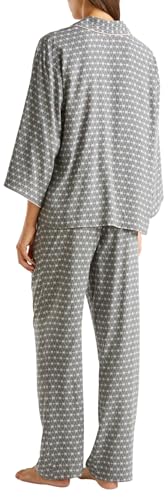 Benetton Intimo 4X9X3P00J Set Pigiama Camicia Donna L Viscosa