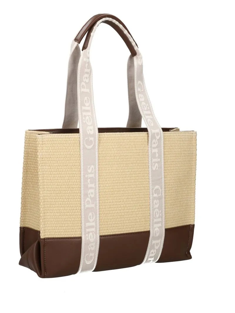 Gaelle Paris GAACW03135 shopper naturale in raffia