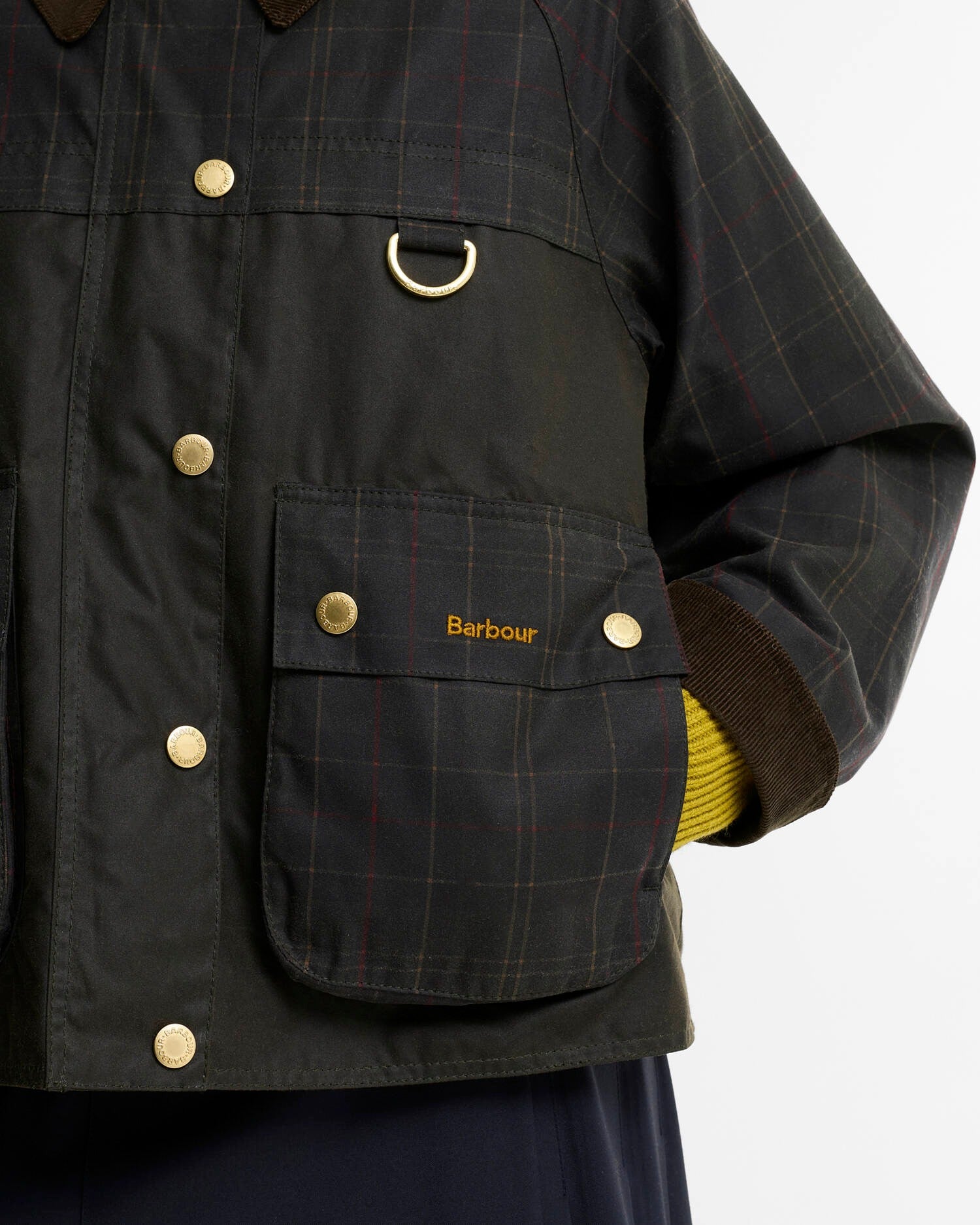 Barbour Spey LWX1584 Giacca Donna Tartan Olive