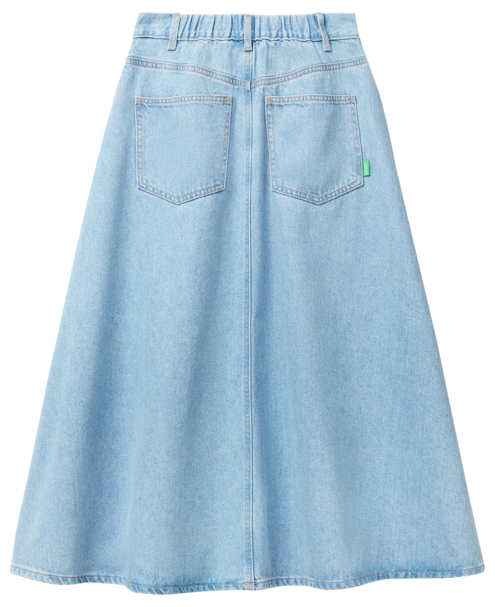 Benetton Gonne 43c8d004k gonna donna 40 denim svasata