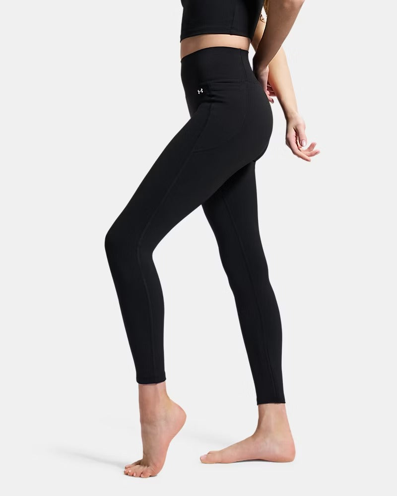 Under Armour Motion Leggings Donna Ultimate Black Elasticizzato
