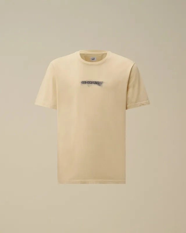 C.P. Company 20CMTS292A t-shirt Frozen Dew jersey logo