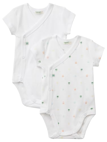 Benetton Intimo e Pigiami Set 2 Body cotone organico manica corta