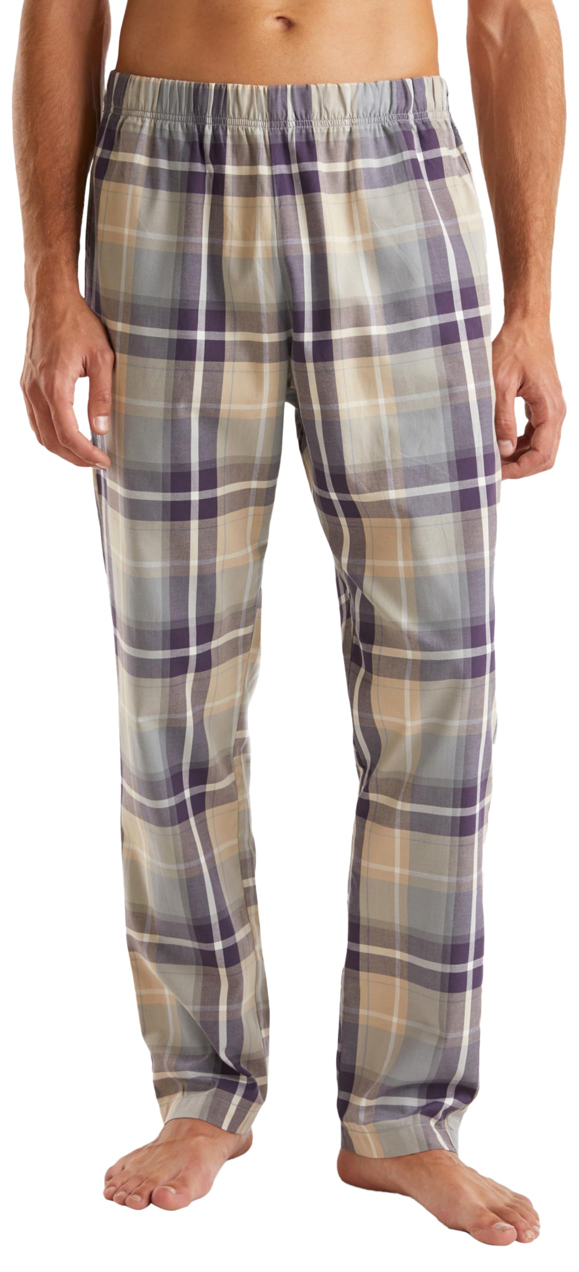 Benetton Pantalone Pigiama Uomo L in Tela