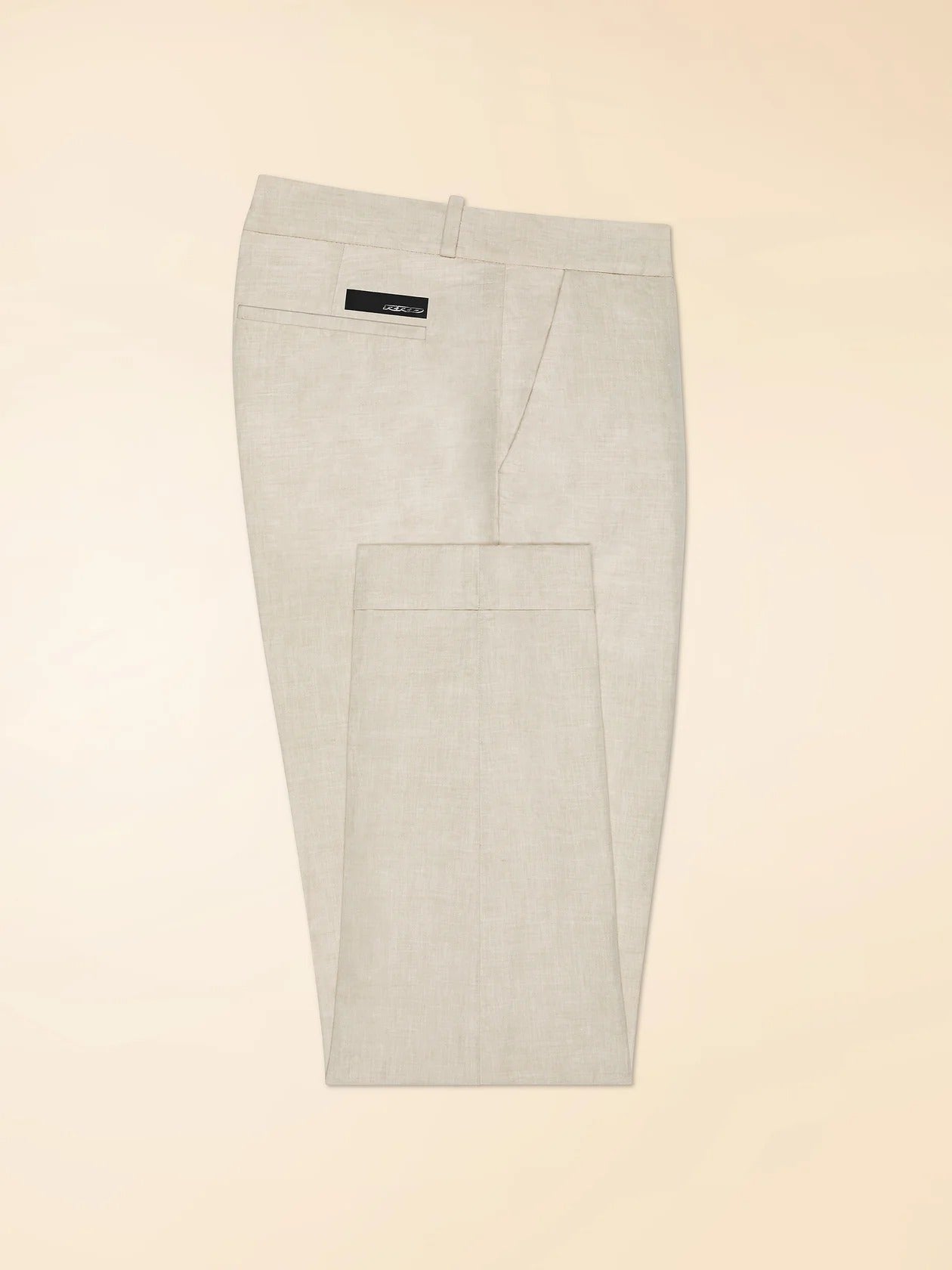 RRD Lynco Chino 26339 pantalone uomo White Sand lino