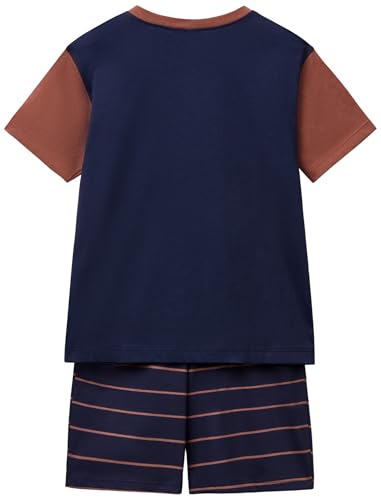Benetton Intimo e Pigiami Pigiama T-shirt+Short tasca contrasto