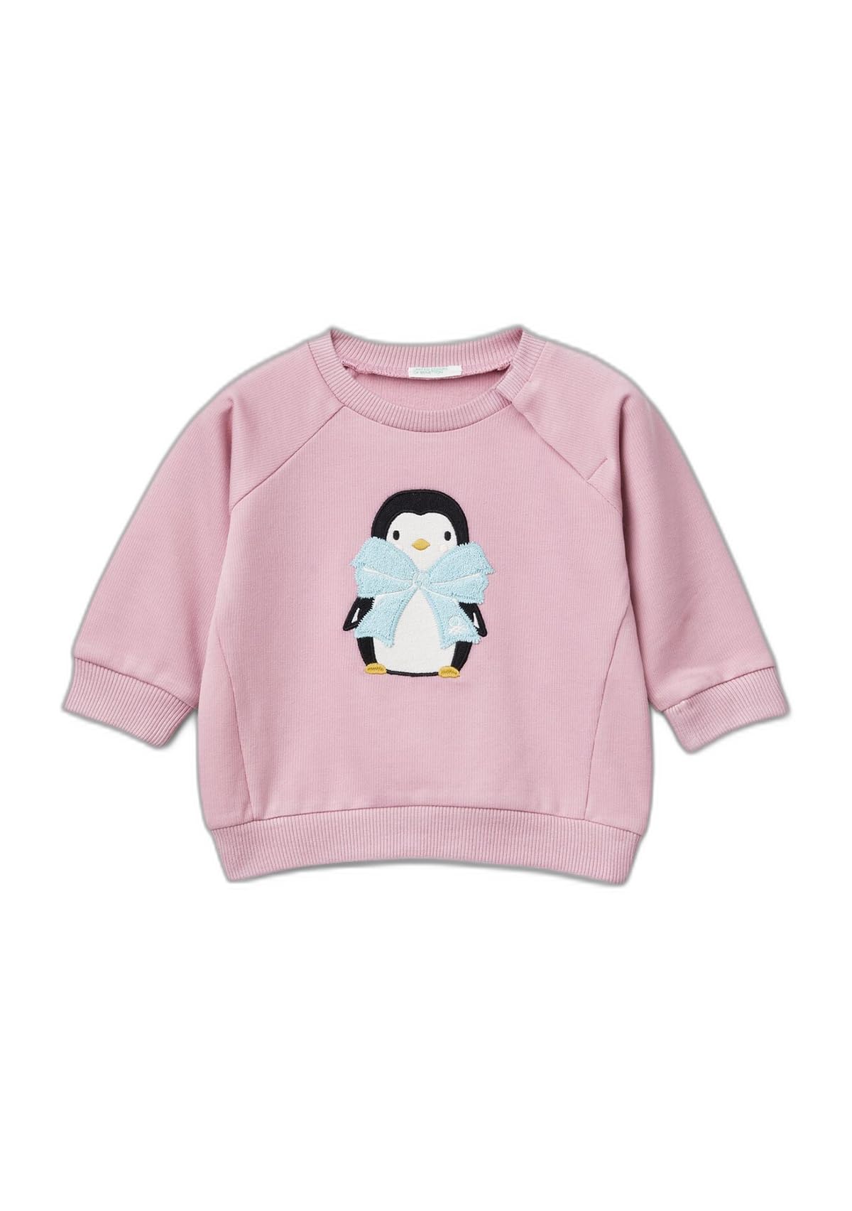 Benetton 36mja105g felpa cappuccio bimbo calda