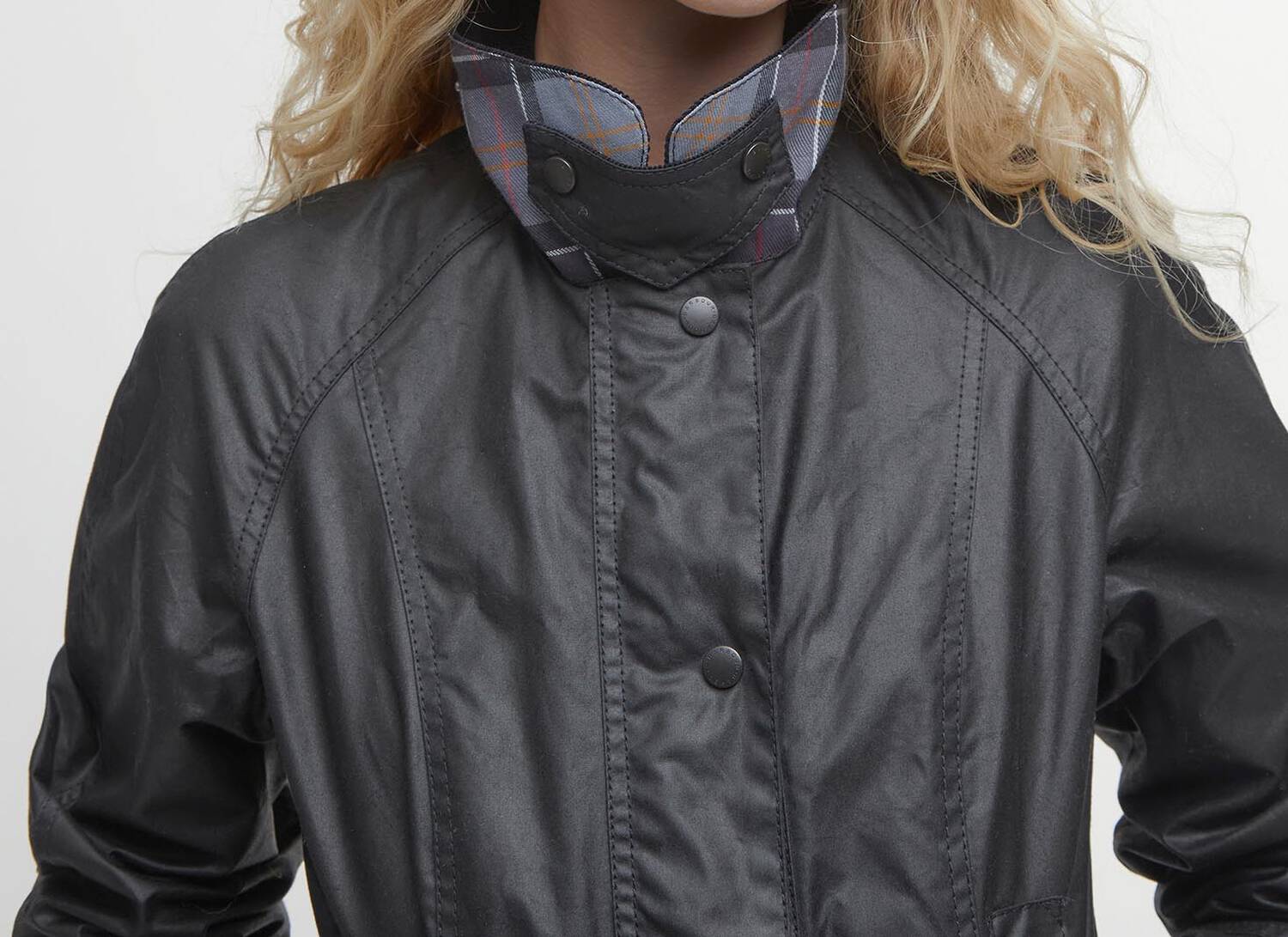 Barbour LWX0667 Giacca Donna Classic Black Cerata