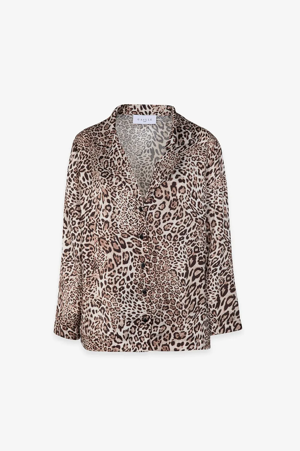 Gaelle Paris GAABW09927 camicia donna maculato raso