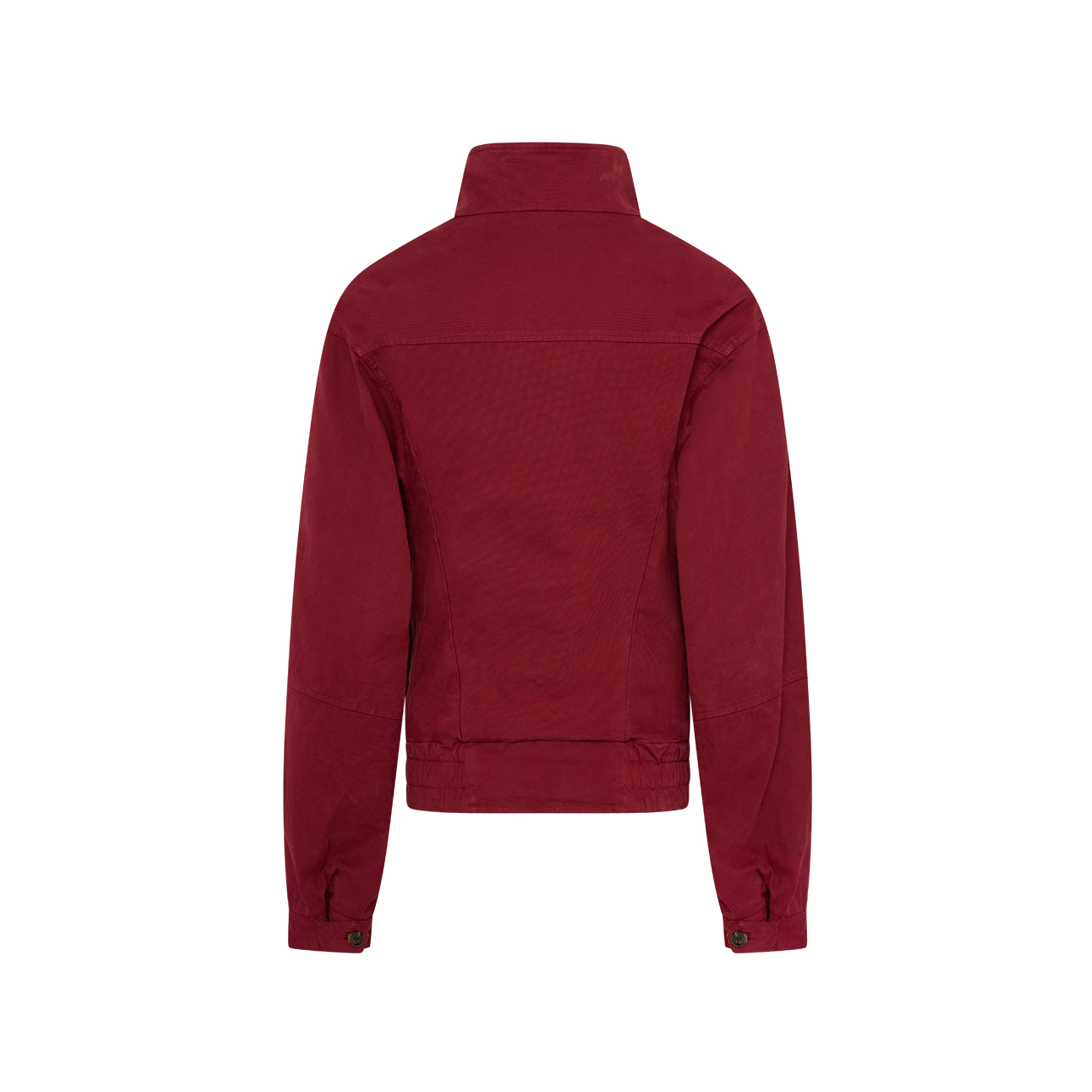 Martine Rose Harrington giacca bordeaux cotone regular