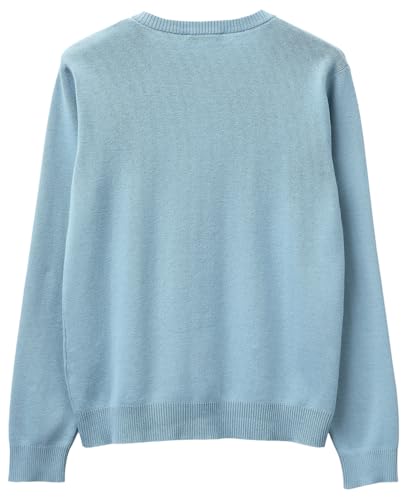 Benetton Maglieria 1C19D502P Cardigan Coreana Blu