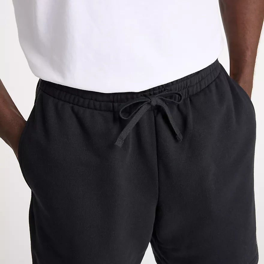 New Balance MS4152 Shorts French Terry Nero Cotone Uomo
