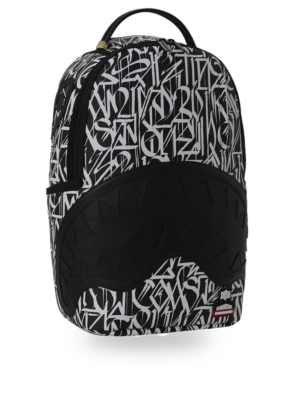 Sprayground 910B6683NSZ zaino nero bianco PVC laptop