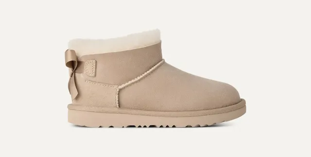 UGG Ultra Mini Bailey Bow 1185920K Scarponcino Sand
