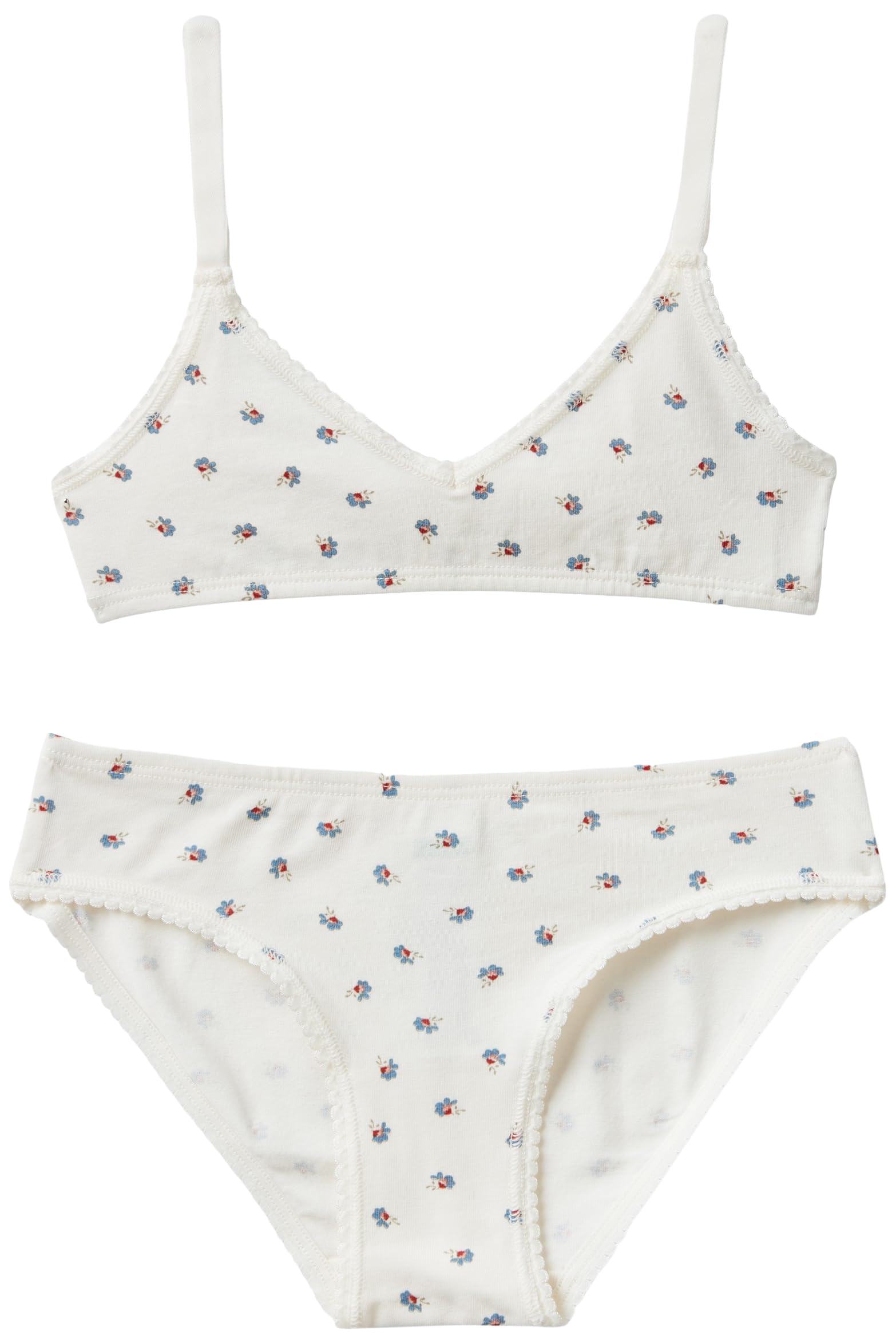 Benetton Intimo Bikini Triangolo Bambina Allover Taglia M