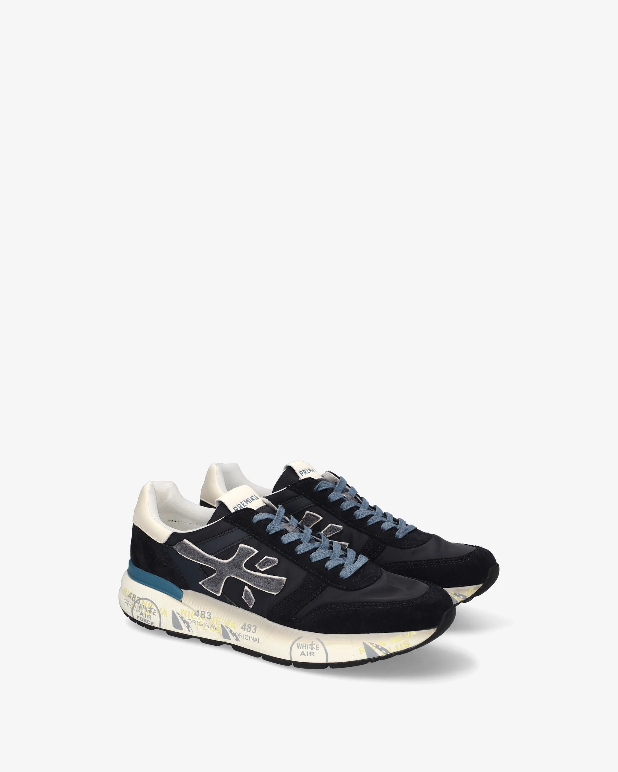 Premiata Mick 7716 sneaker uomo navy tessuto tecnico