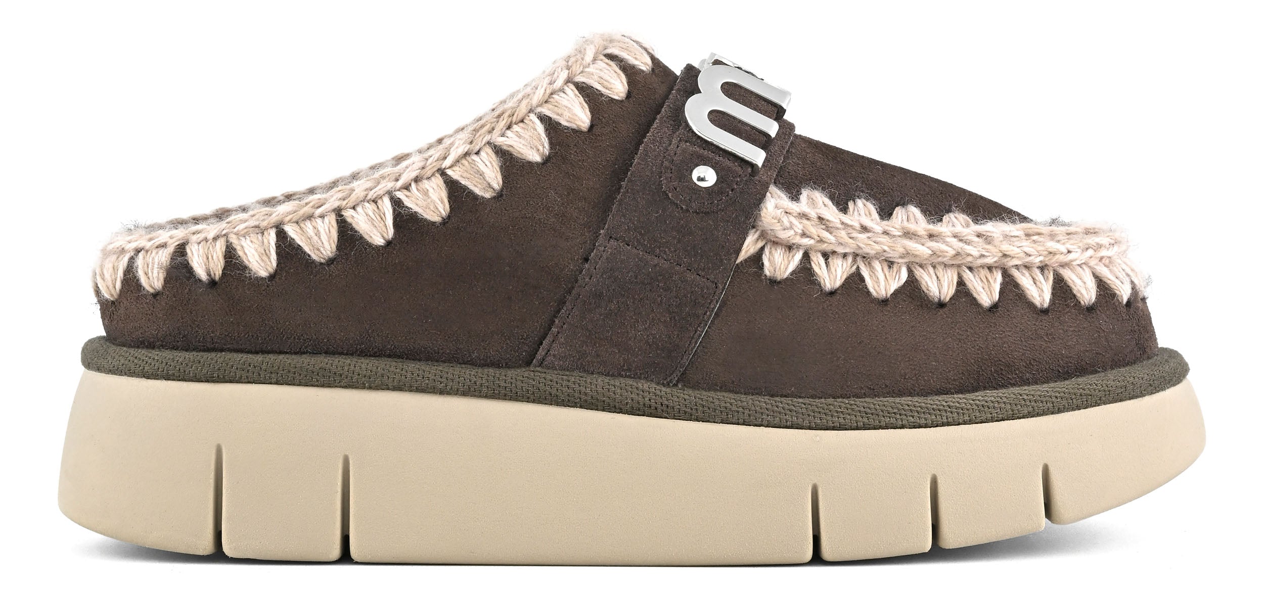 Mou Bounce Clog FW531001A ciabatta montone mocha