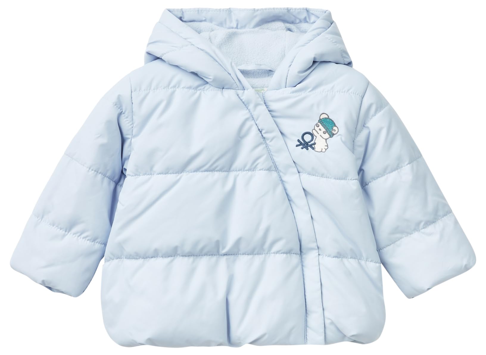 Benetton Giubbotto 2wu0an00u Giacca Bimbi Imbottita Pile