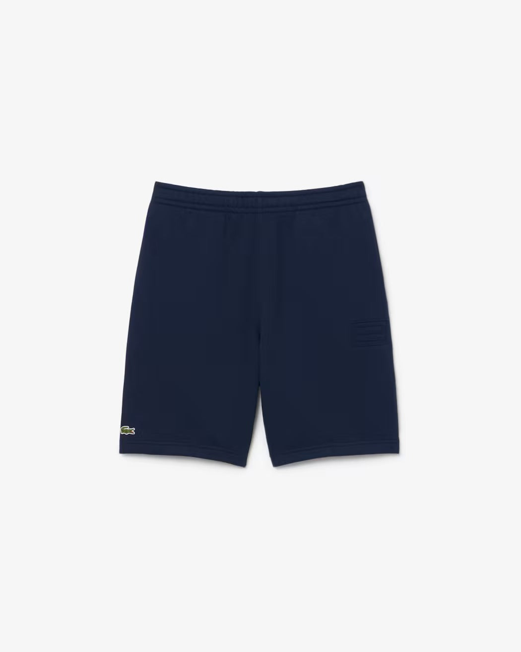 Lacoste GH0788 shorts cotone felpato blu navy