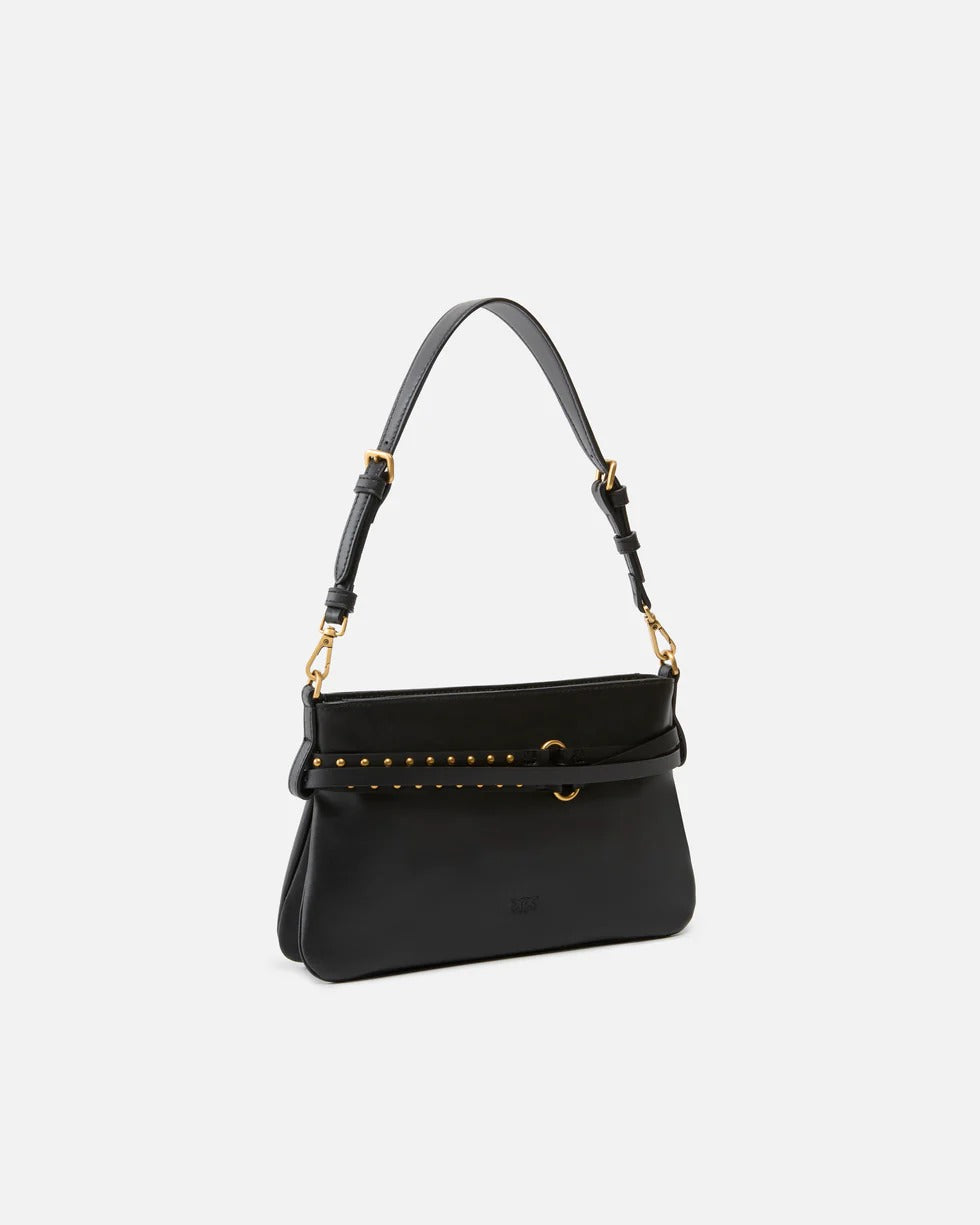 Pinko Belt Bag Mini 106177 A0QO borsa nero pelle