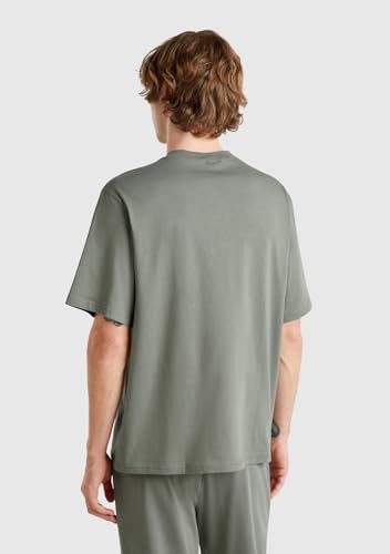 Benetton T-Shirt maglietta stampa jersey cotone grafica