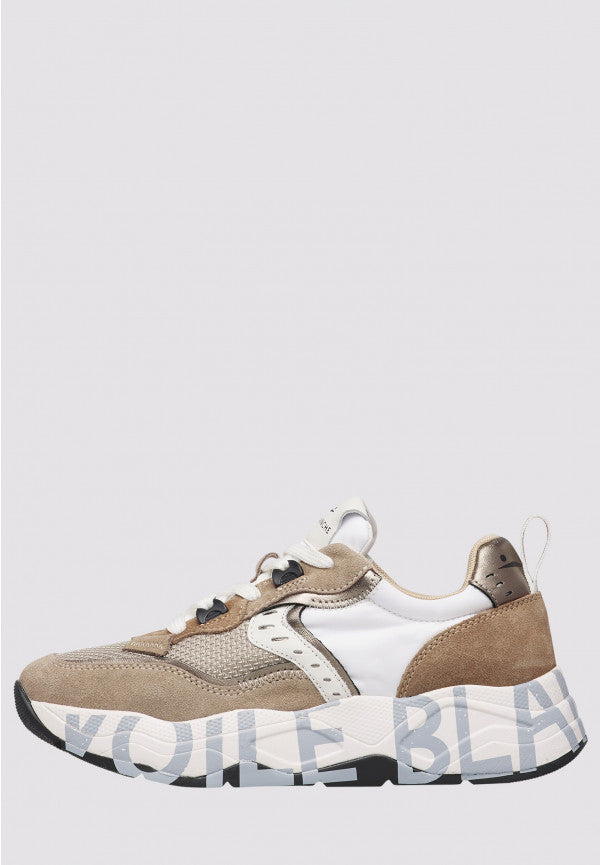 Voile Blanche Club 105 201747523 sneaker Marrone Bianco