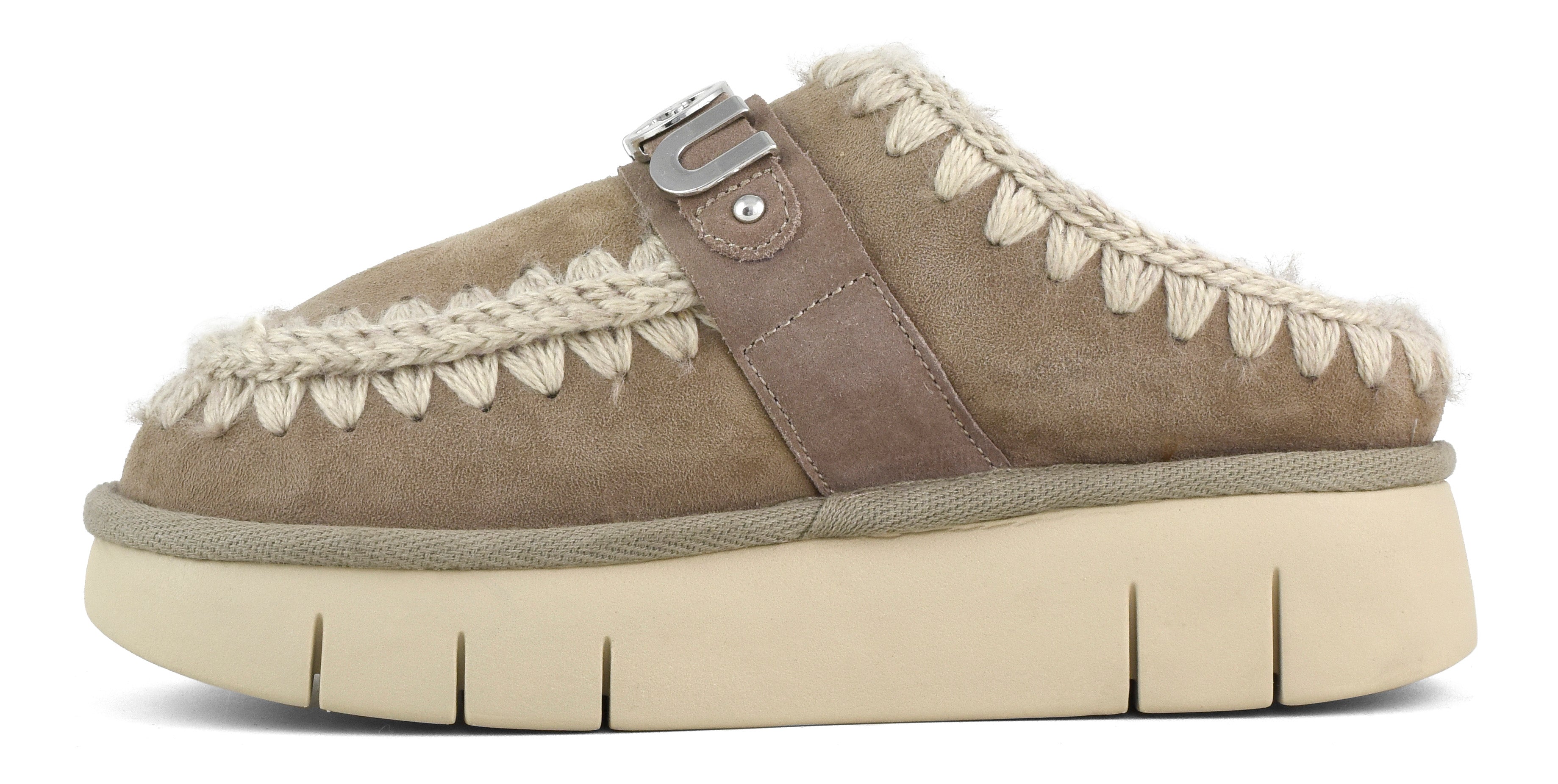 Mou Bounce Clog FW531001A ciabatta grigio montone
