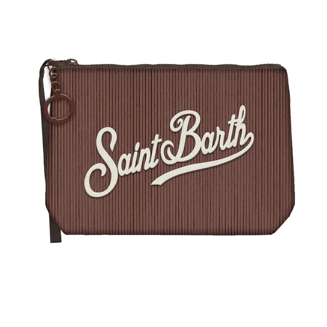 MC2 Saint Barth Aline Mini 00128M pochette marrone