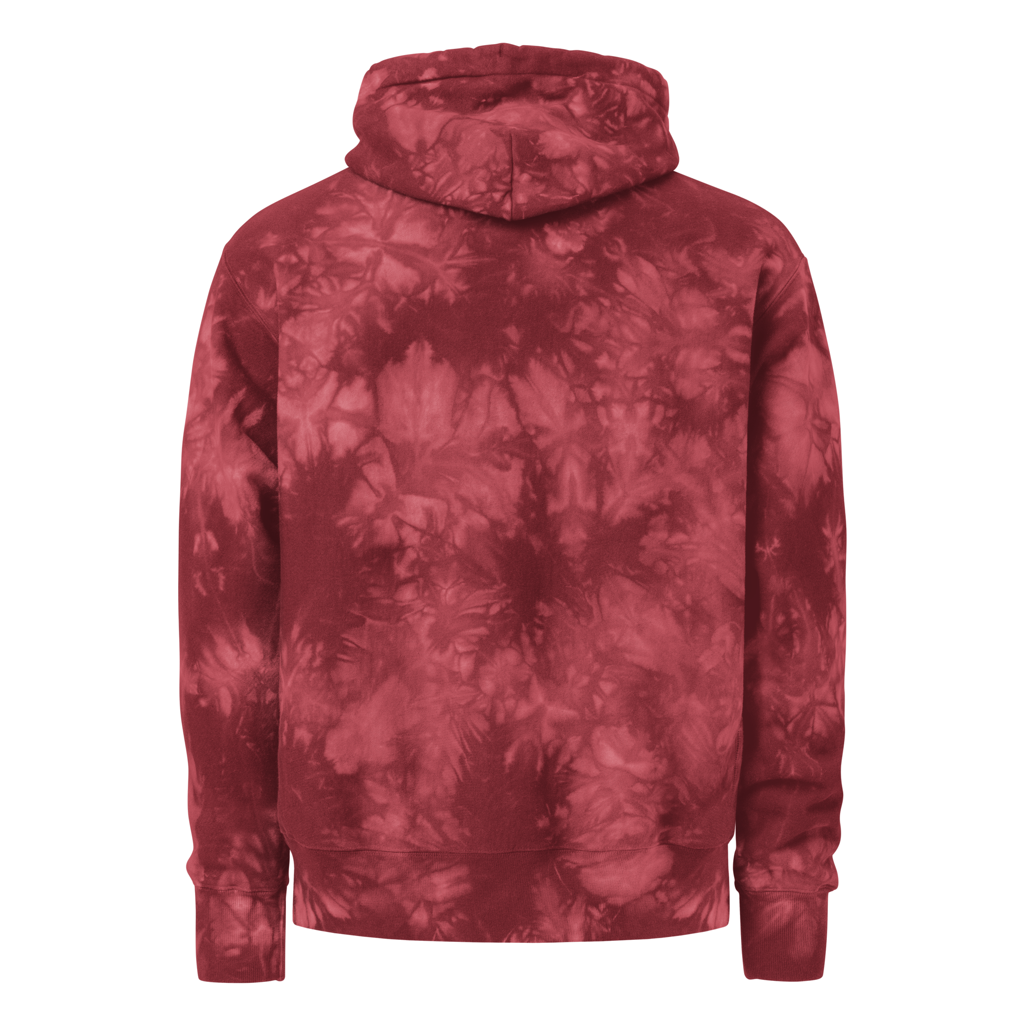 Pure Trash Straight Gas Felpa Champion tie-dye nera