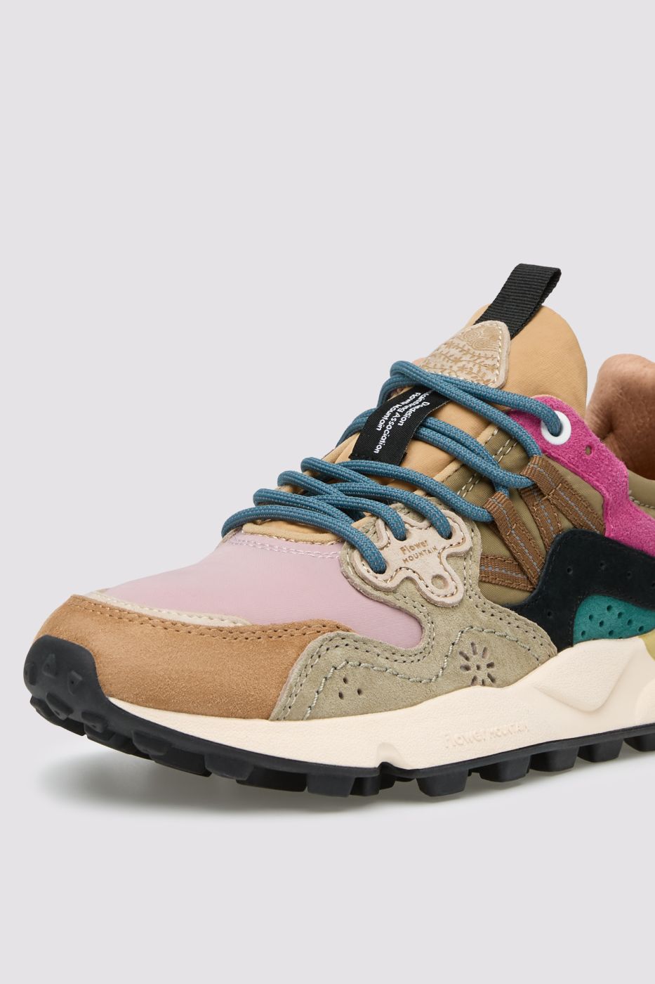Flower Mountain Yamano 3 sneaker donna Tortora suede