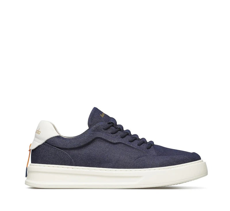 Barracuda Phoenix BU3613 Sneaker Uomo Denim Blu Bianco
