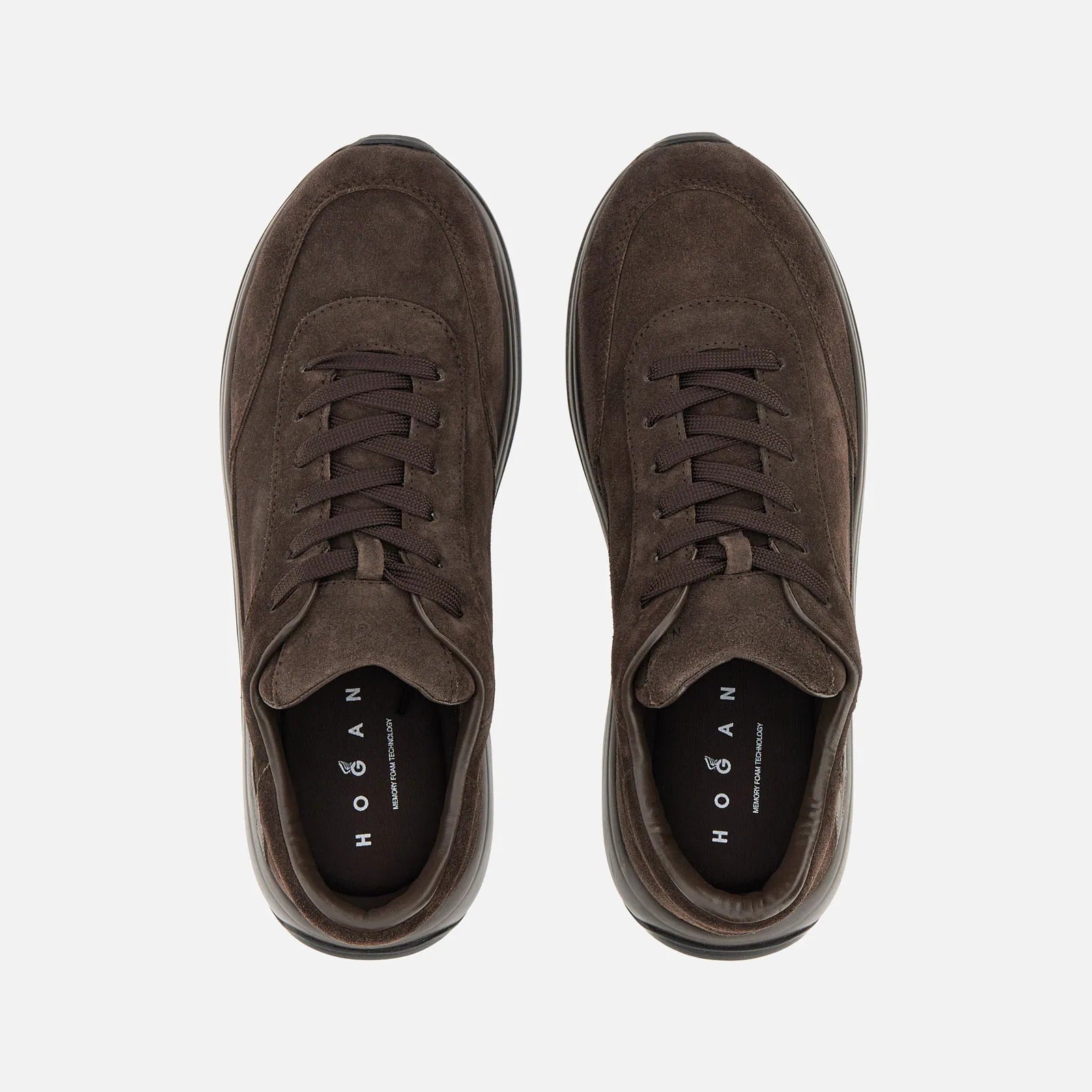 Hogan Hi-Light HXM7190GH50VG sneakers marrone camoscio
