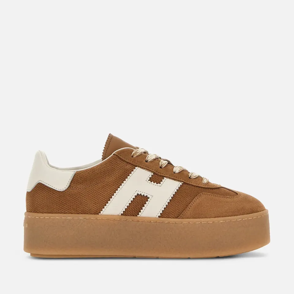 HOGAN Cool HXW6980FB60UX Sneaker Donna Marrone Scamosciata