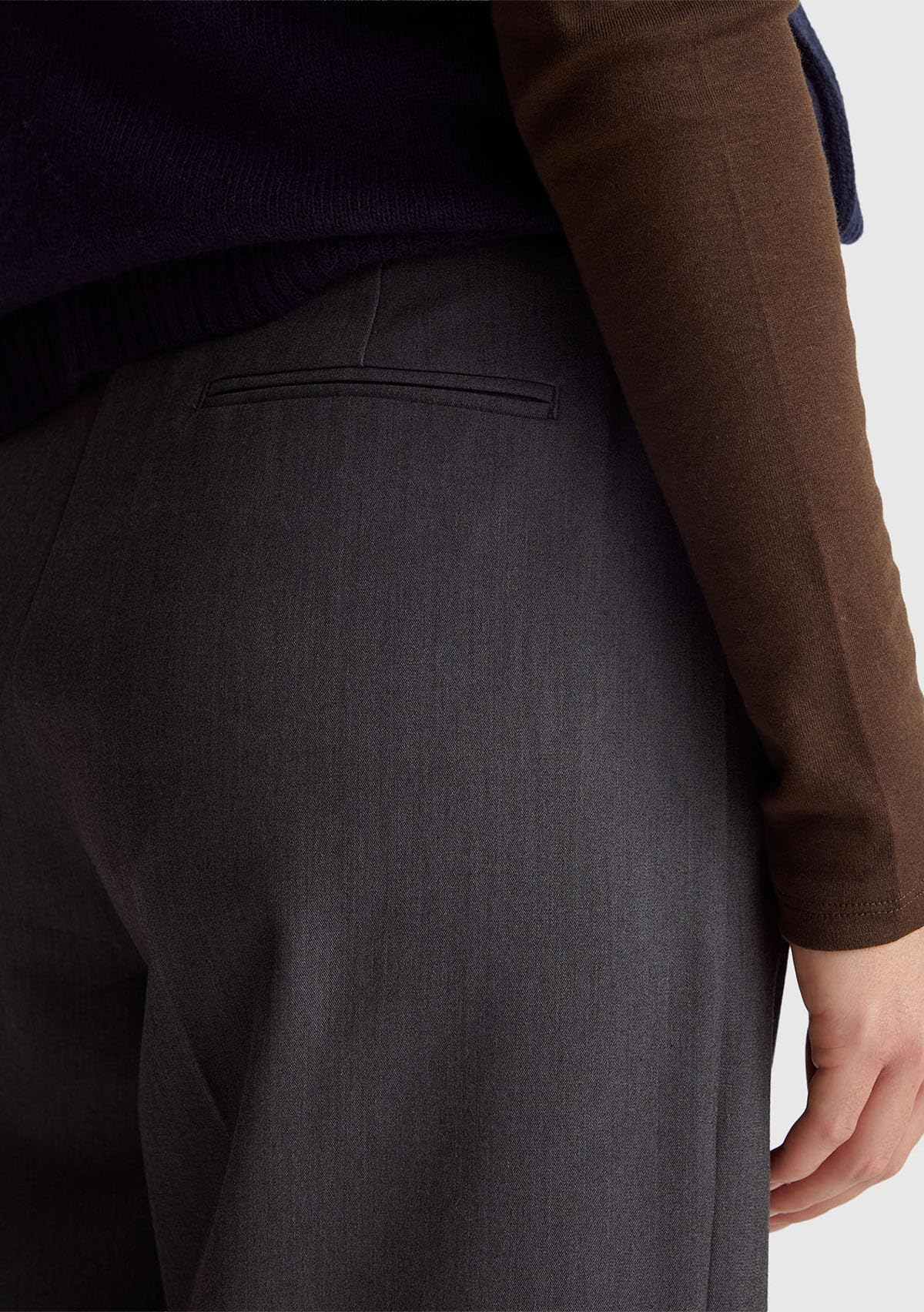 Benetton Pantaloni e Jeans pantalone wide leg viscosa