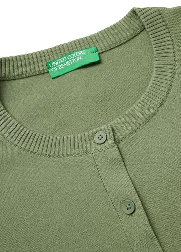 Benetton Maglieria 1C19D502P Cardigan Coreana Tinta Unita