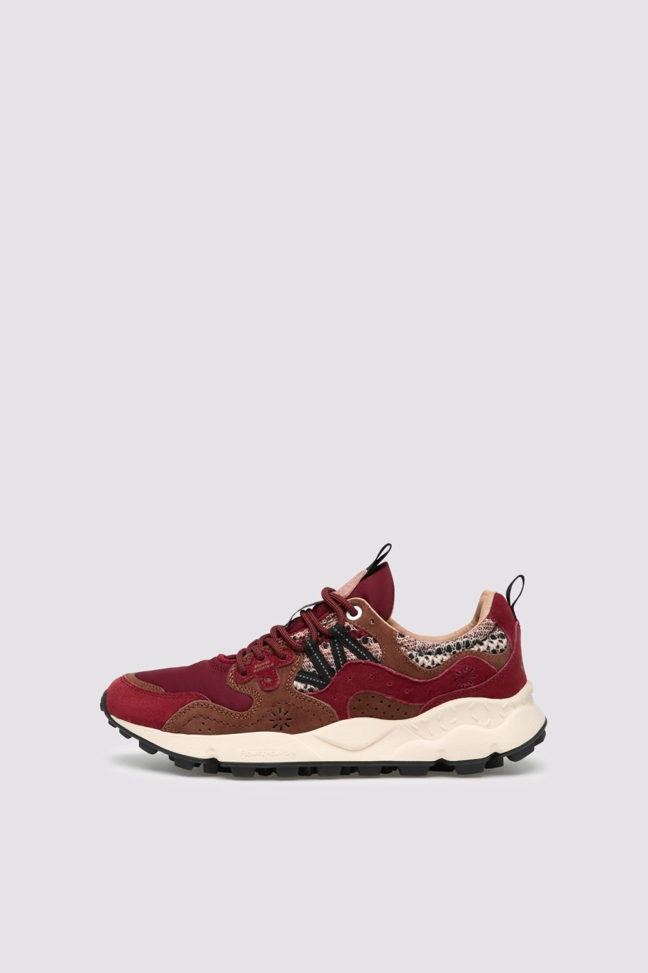 Flower Mountain Yamano 3 2017818 sneaker bordeaux marrone