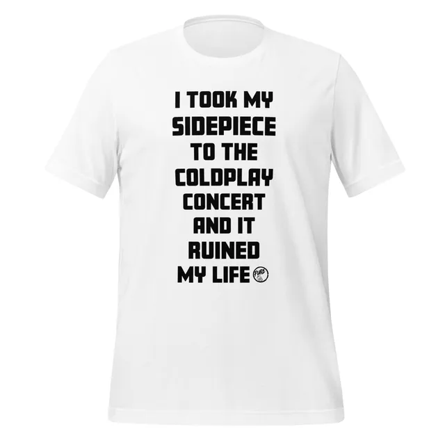 Pure Trash Coldplay Ruined My Life T-shirt uomo cotone